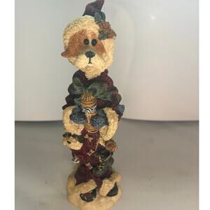 Boyds Bears Friends 1996 Dog BERNIE I GOT WHAT I WANTED 2873 Folkstone